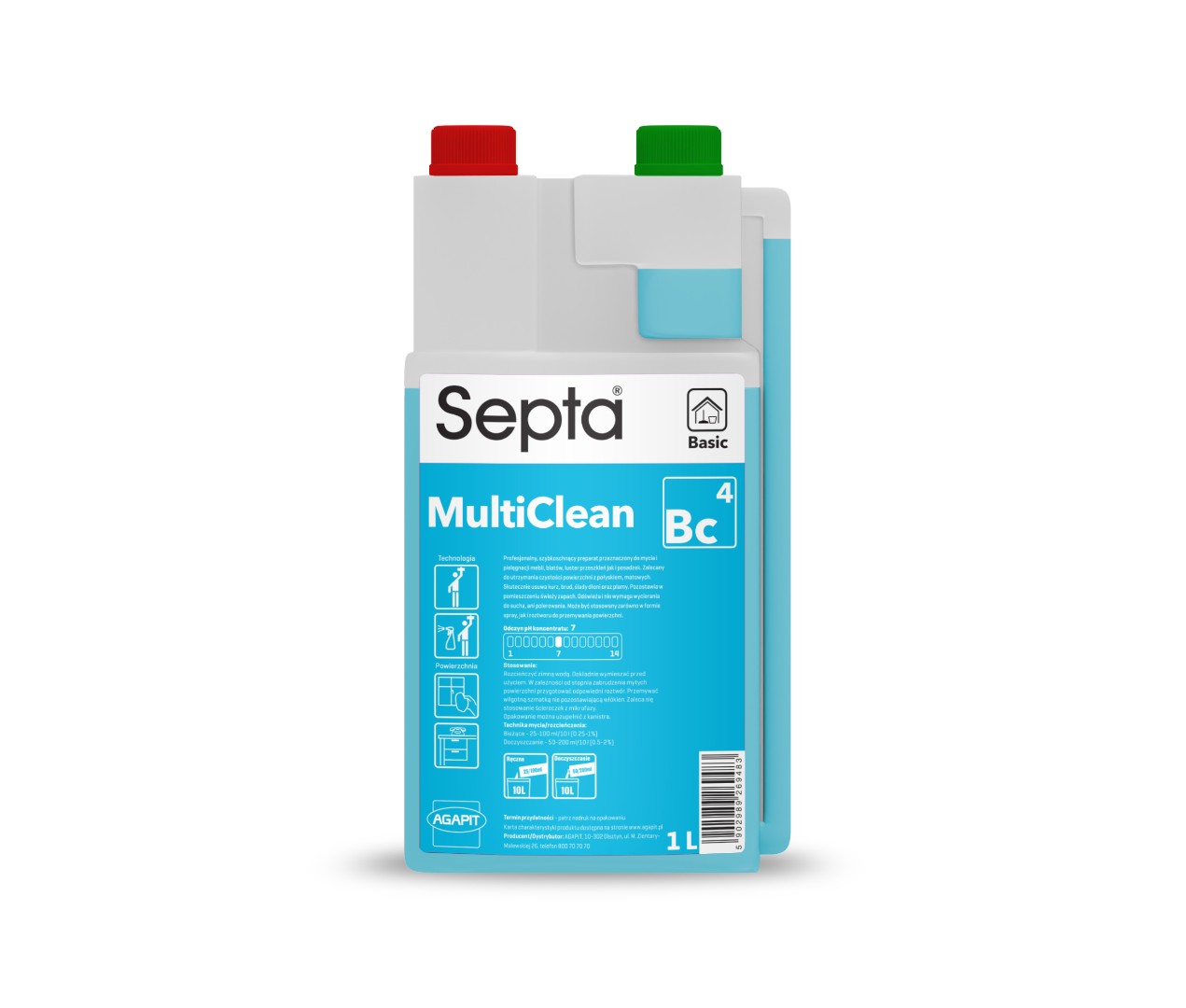 Septa multiclean bc4 1l samodozująca