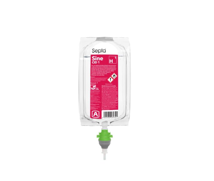 Septa sine cid 1 h1 1l (worek sensor) płyn dezynfekujący