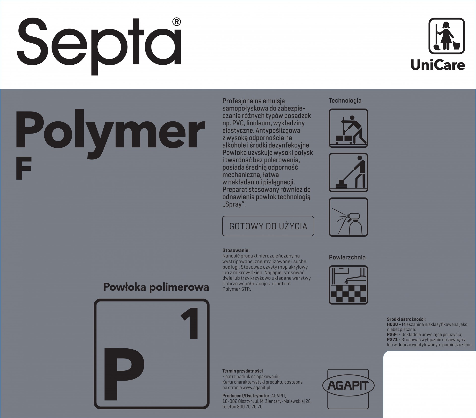 Septa polymer f p1 1l - obrazek 2