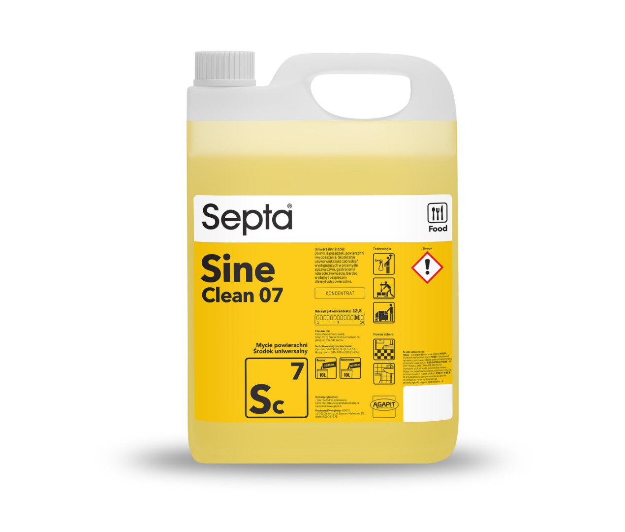 Septa sine clean 07 sc7 5l