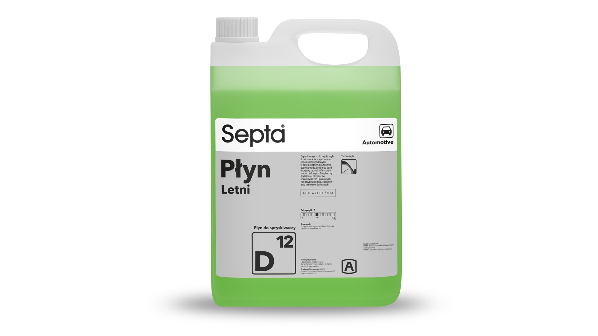 Septa płyn letni d12 5l