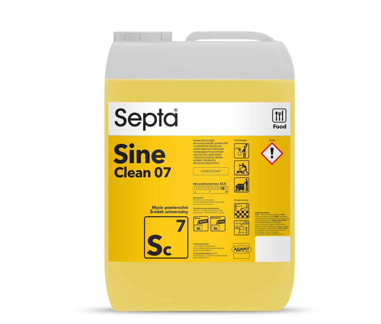 Septa sine clean 07 sc7 10l