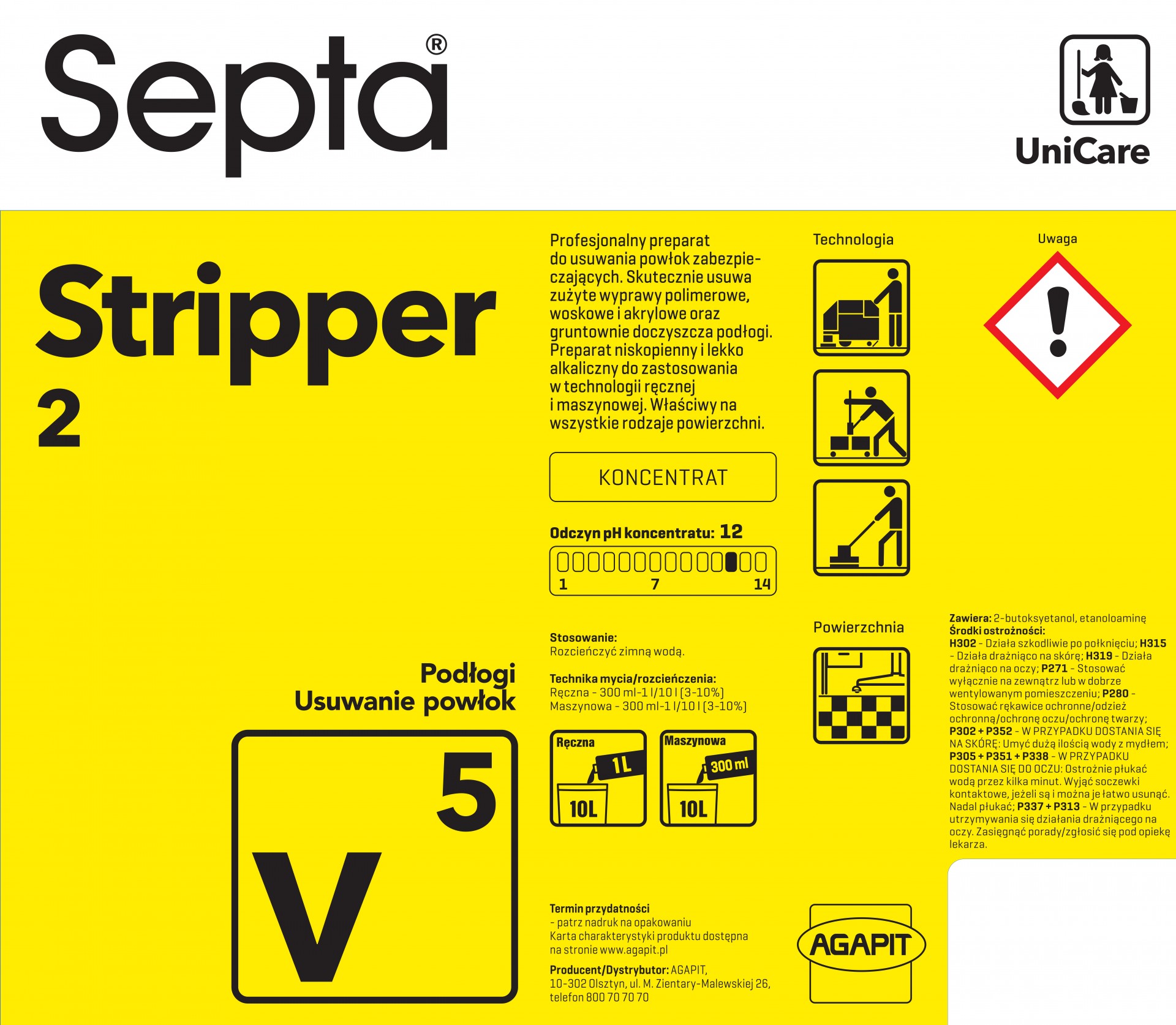 Septa stripper 2 v5 10l - obrazek 2