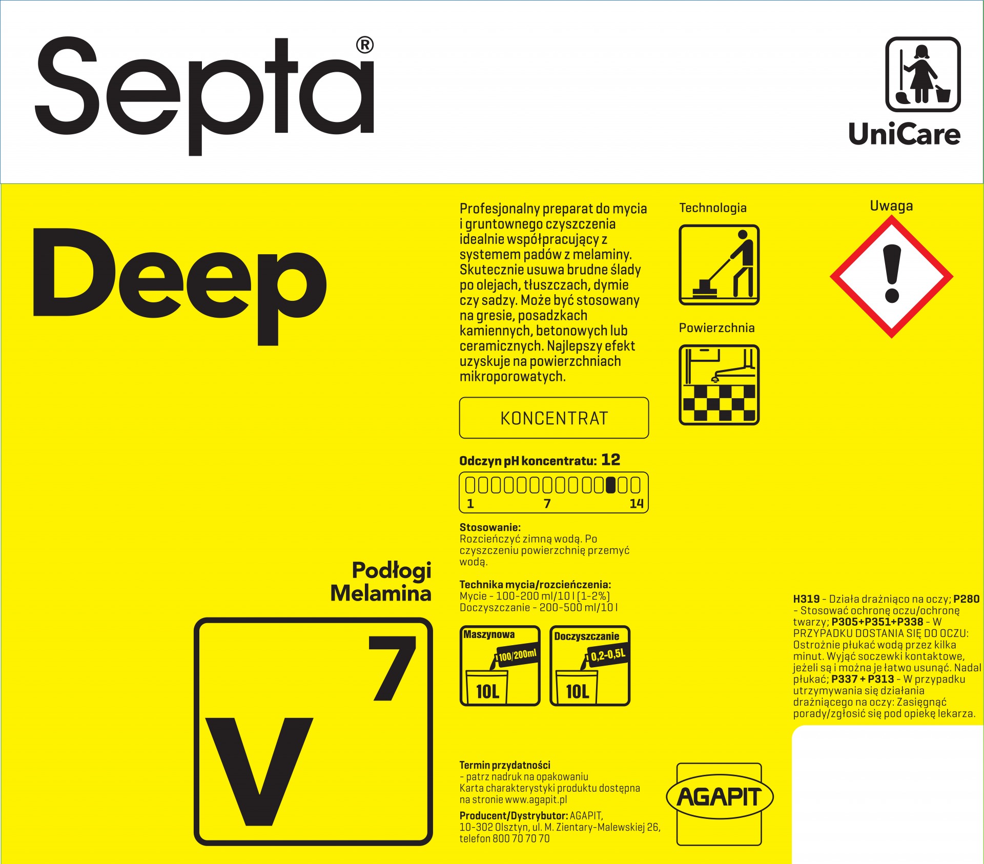 Septa deep v7 10l - obrazek 2