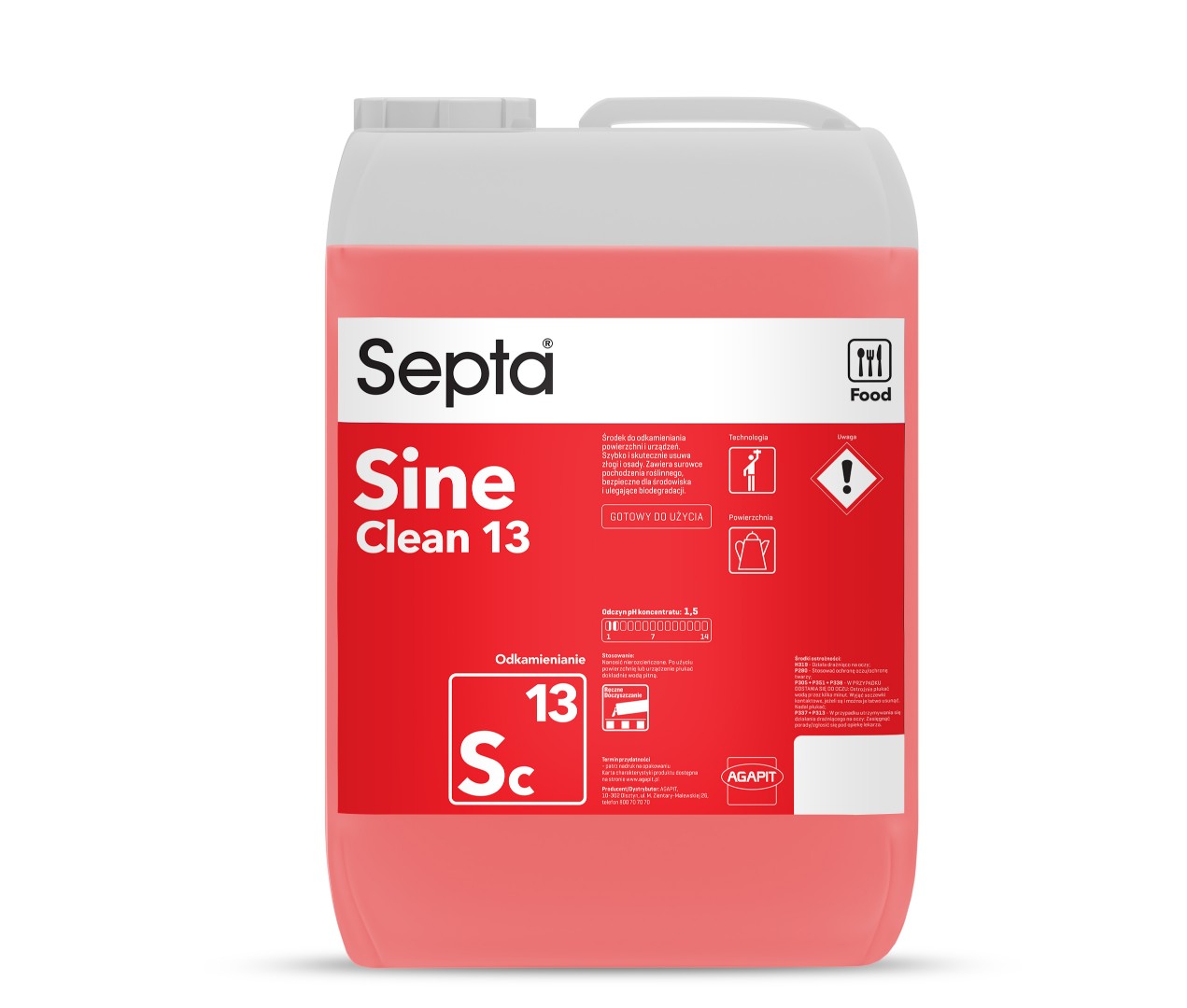 Septa sine clean 13 sc13 10l