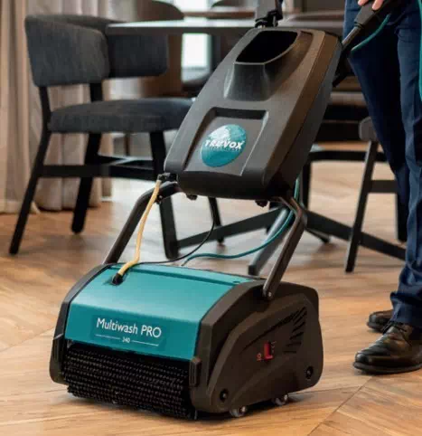 Szorowarka walcowa elektryczna multiwash pro 340 z pompą - obrazek 2