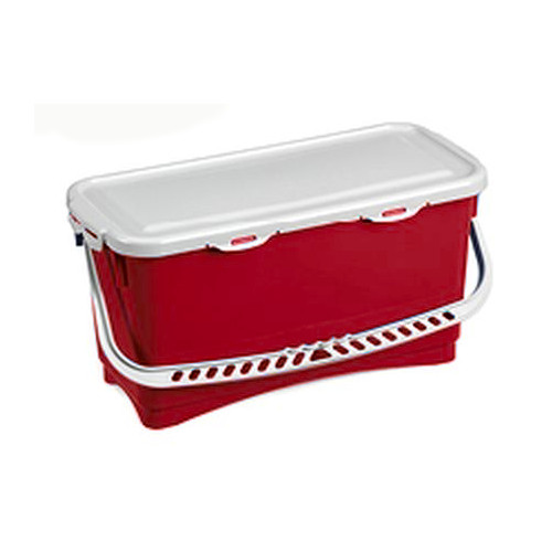 Filmop top-down wiadro z rączką hermetyczna pokrywa czerwone 20l