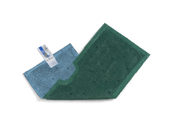 Filmop wkład duoface mikrofaza niebiesko-zielony myjąco-szorujący 40cm