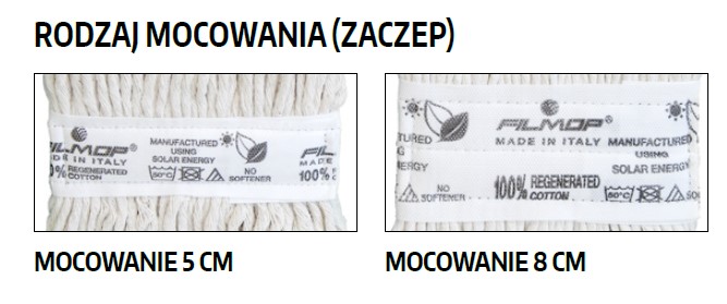 Filmop mop kentucky bawełniany cięty 460g zaczep 8 cm - obrazek 3
