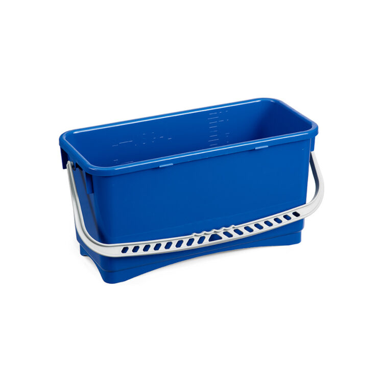 Filmop wiadro plastikowe czerwone 20l z plastikową rączką