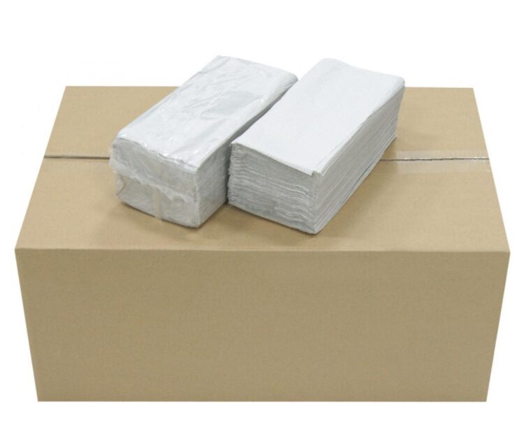 Wepa ręcznik składany zz 4000 szary makulatura 1w 25x23cm a20