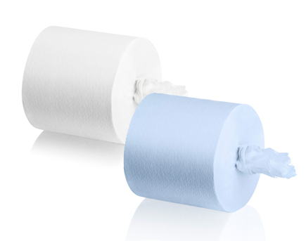 Wepa ręcznik centerfeed  supersoft niebieski makulatura 2w  138mb  a6